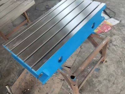 廠家供應機床加高工作臺 鑄鐵平臺底座加高輔助數(shù)控機床工作臺圖2