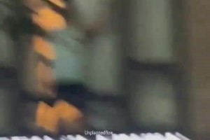 馬刺球迷以為自己在酒店房間里安全了，然后尼克斯球迷爬上來了..