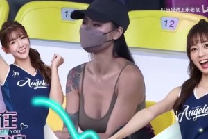 這還有心思看比賽？臺灣籃球聯(lián)賽的場邊風(fēng)景太靚麗了吧！