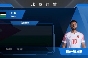 約旦前鋒塔馬里集錦：頂尖的敏捷度！樂于與隊(duì)友做配合的無私鋒線