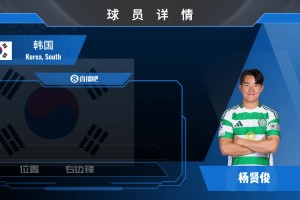 韓國(guó)中場(chǎng)楊賢俊集錦：可客串邊翼衛(wèi) 盤(pán)帶出眾的邊路球員