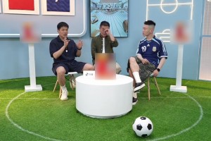黃健翔社媒：我們仨可真不是“梅吹”，因?yàn)槊肺魈咔虿挥么?>
        <div   id=