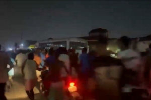 民主剛果首都金沙薩球迷街頭狂歡慶祝逼平葡萄牙