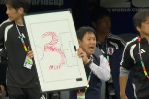 小川航基論森保一戰(zhàn)術(shù)板：唯邊線球員能目睹時間，以此傳遞訊息